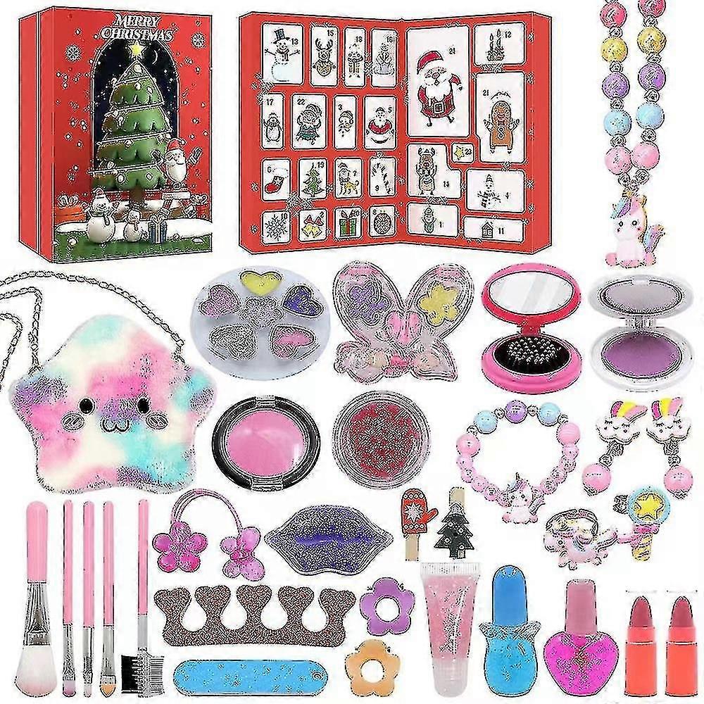 Christmas Countdown Blind Calendar Box Set Decompression Christmas Blind Countdown Gift Box Toy Style 33 Thsin