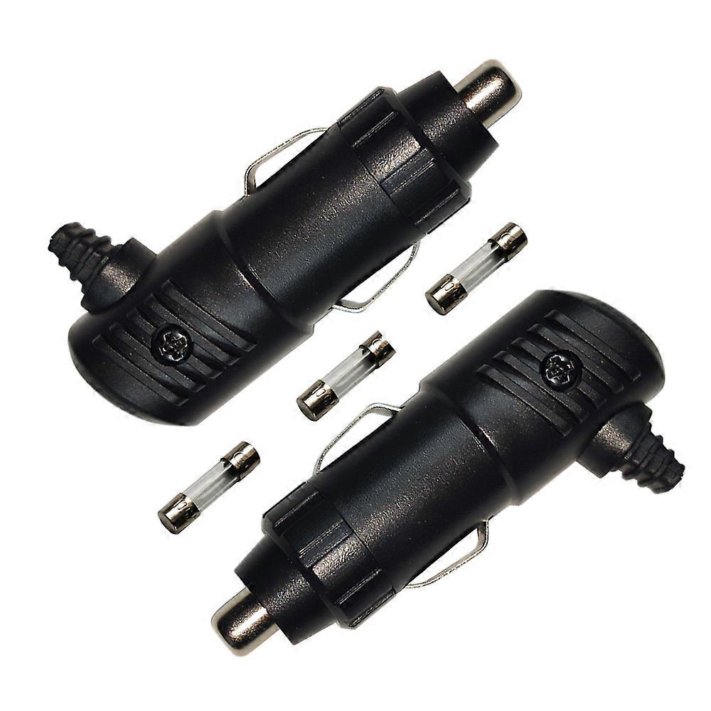 JKM Korean Car Cigarette Lighter Socket Power Plug Adapter Connector 12V 24V For DIY Auto Charger Wire