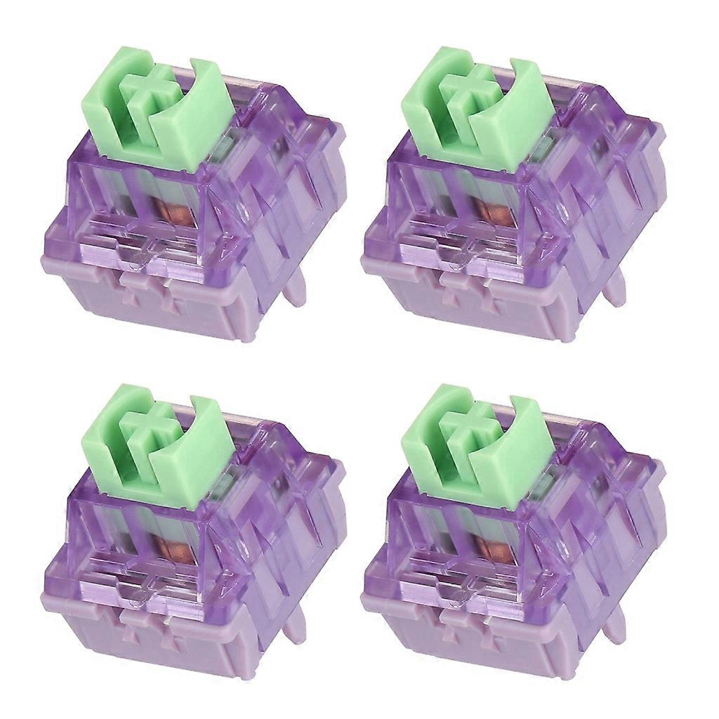 4/10PCS 5Pins Linear Switch Lupine Switch 62g Gold-plated Spring Waterproof