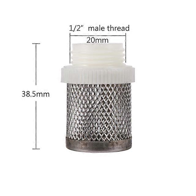 1pc 6~19mm Hose Filter Car Wash Garden Irrigation Filters Brass Strainer Sprayer Pump Filtering Net Stainless Steel Mesh Filter
