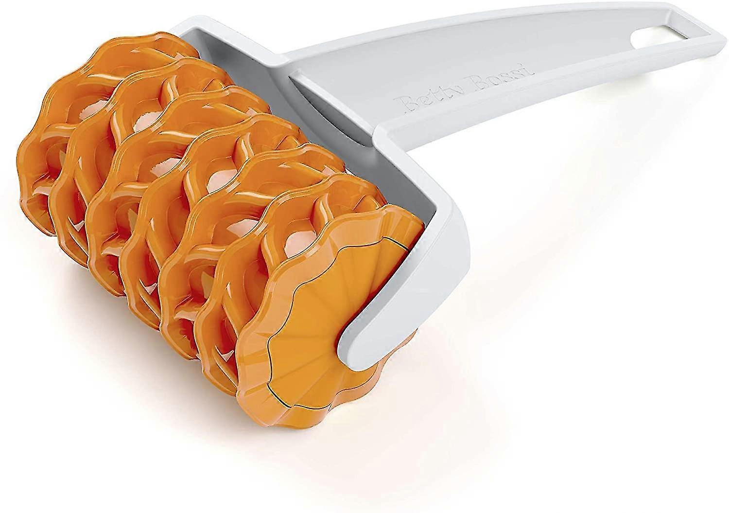 Rolling Pin Roller For Making Breadsticks, Aperitif Sticks And Homemade Appetizers (orange)