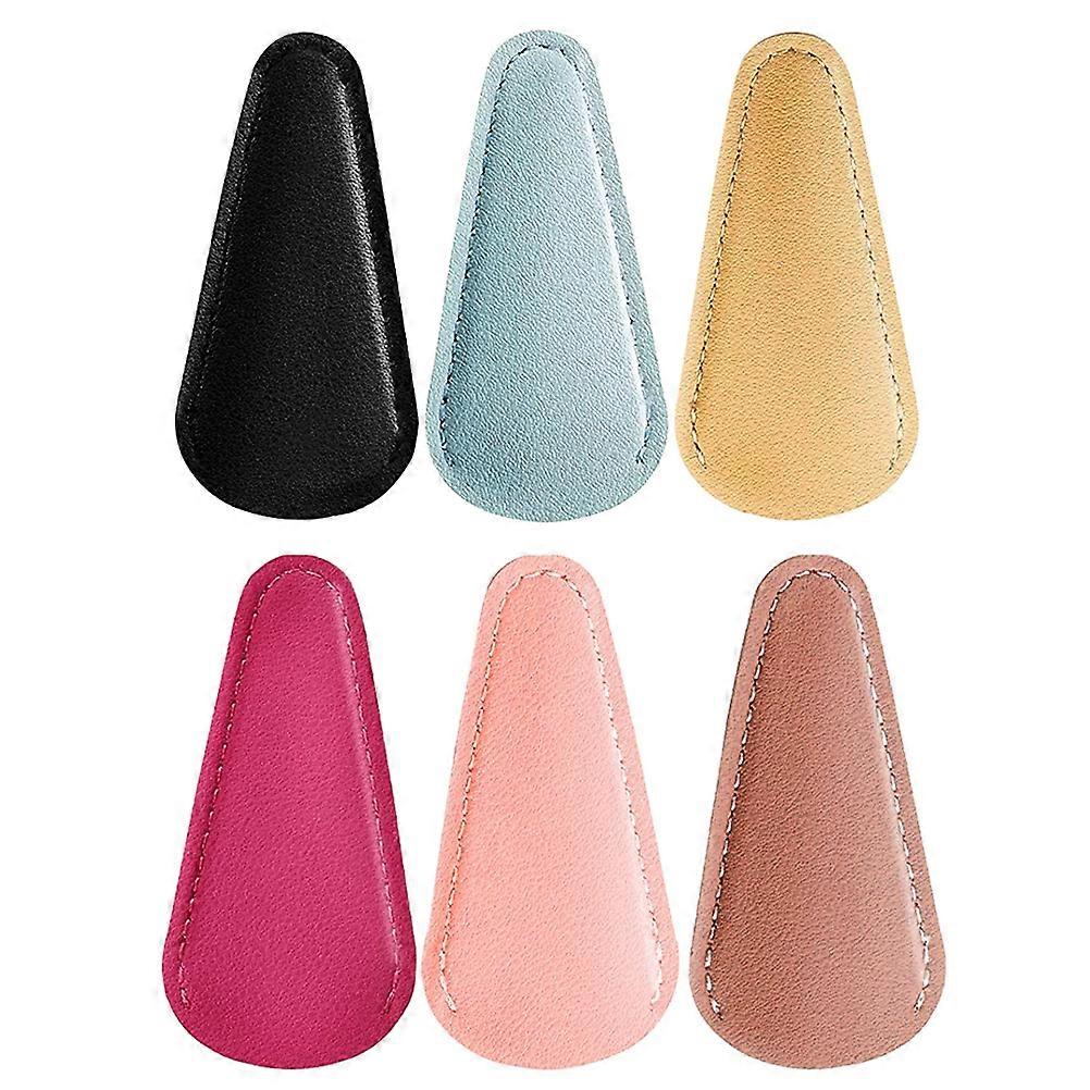 6Pcs Scissors Protective Cases Eyebrow Trimming Scissors Protective Covers