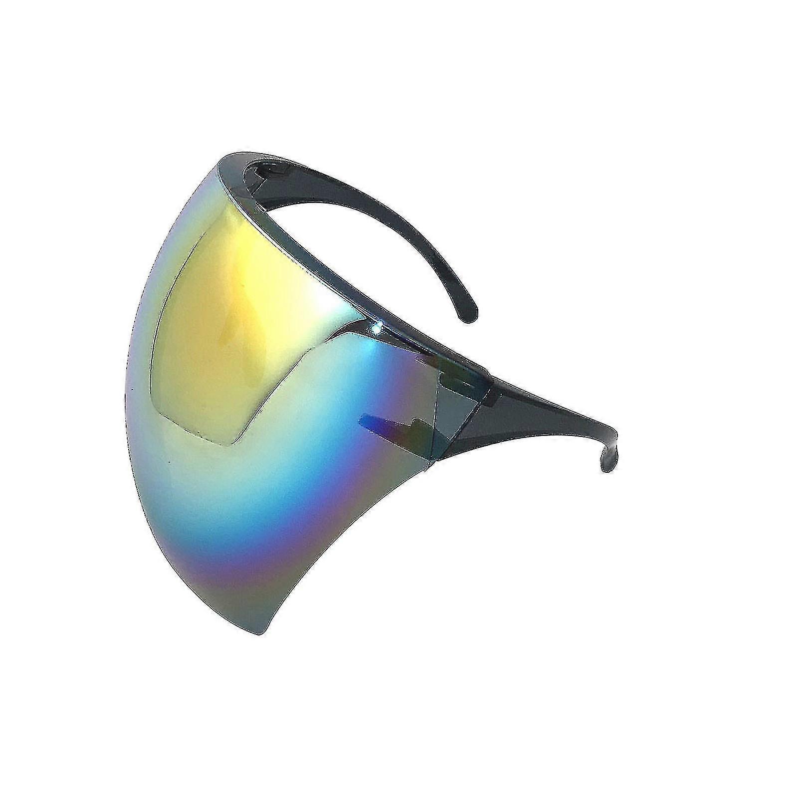 Multicolor Protective Sunglasses Lightweight Visor Full Face Cover Uv 400