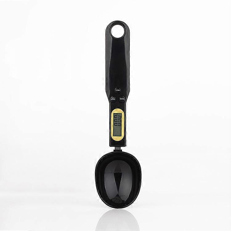 Black Digital Food Spoon Scale, 500g/0.1g, Electronic Measuring Spoon Scale, High Definition LCD Display, Accurate Accurate Digital Kitchen Scale