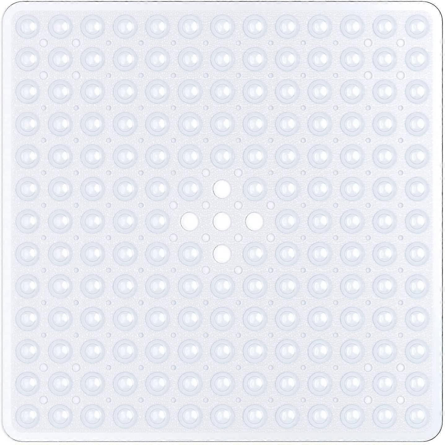 Square Shower Mat Non-slip With Suction Cup