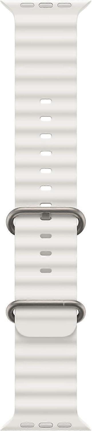 Apple Watch 49mm White Ocean Band