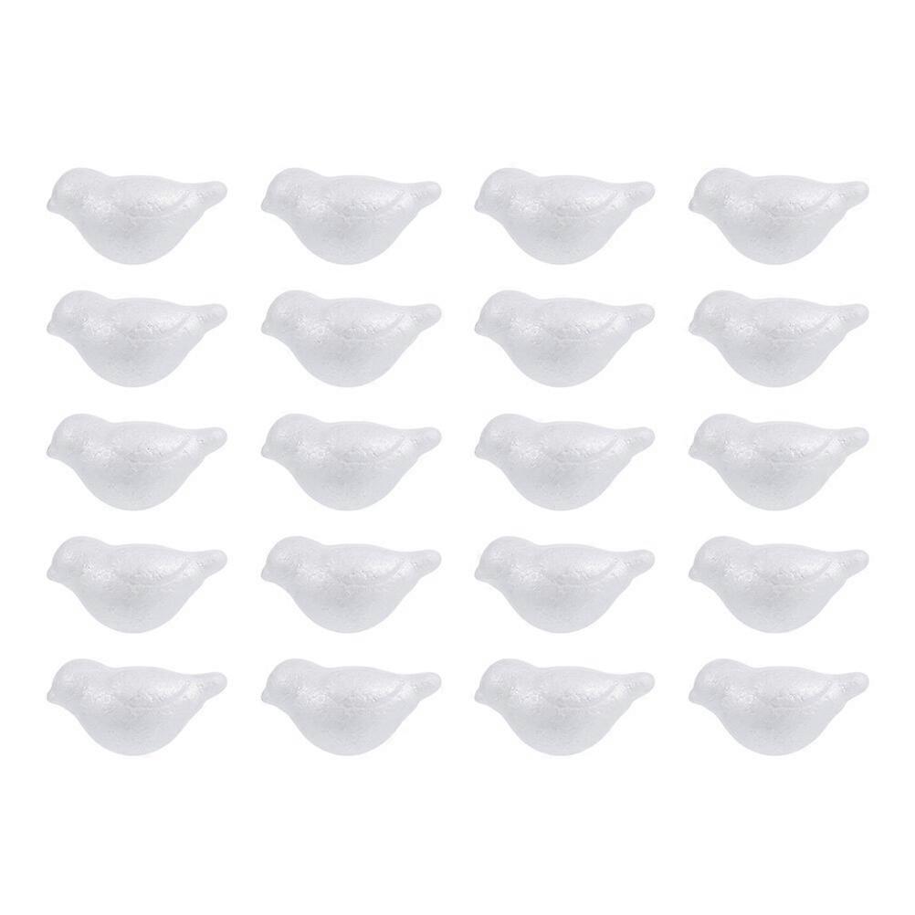 20kpl lasten käsityö- ja taidetarvikkeet lintumuotti DIY maalaus lelut tarvikkeet