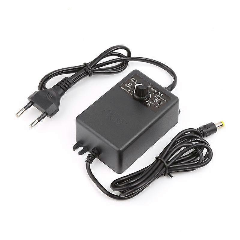 Adjustable Power Supply Adapter For Motor Speed Controller 3-12V 2A EU Plug