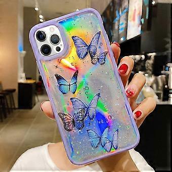 NITITOP IPhone 11 Pro Hülle – 3D-Schmetterling Mit Blume, Klare TPU-Hülle, Stoßfest & Girly