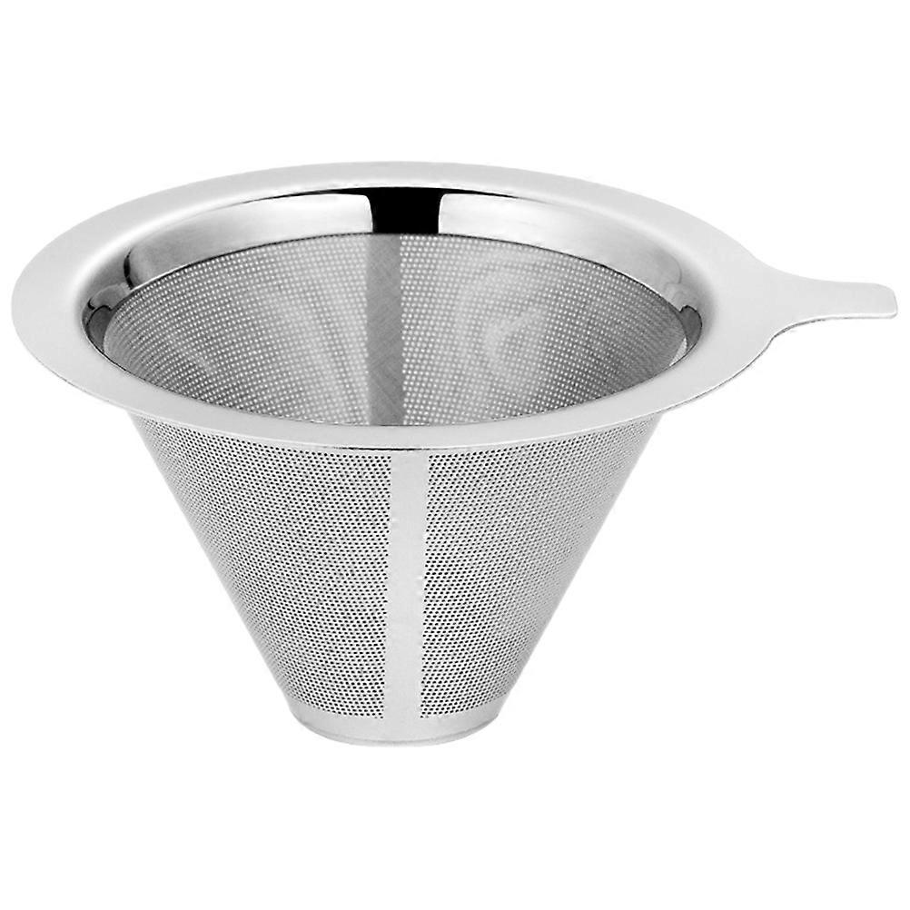 Stainless Steel Coffee Filter Reusable Pour Over Coffee Filter Cone Coffee Dripper