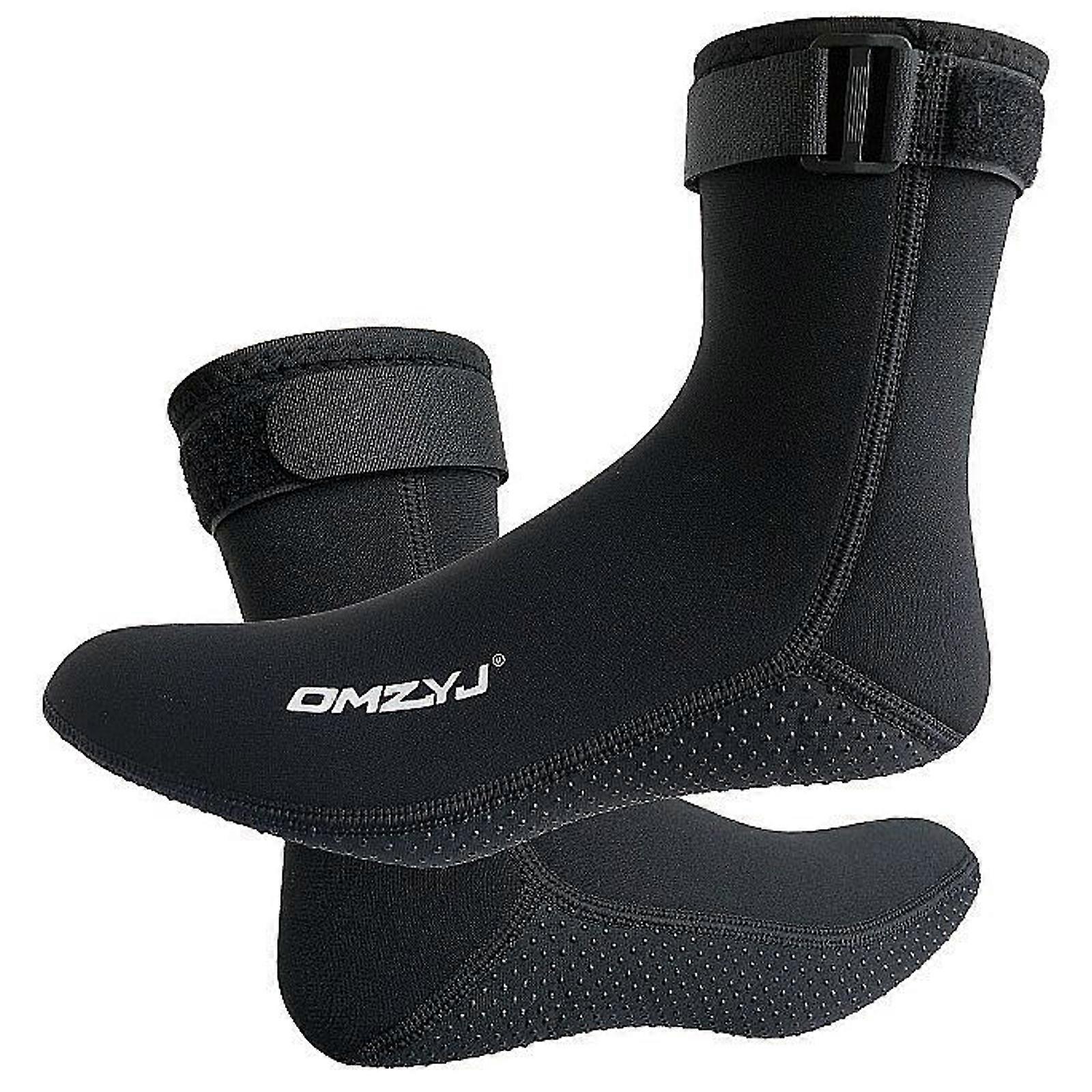 3mm Neoprene Diving Beach Water Socks with Durable Nylon and Keep Warm Function