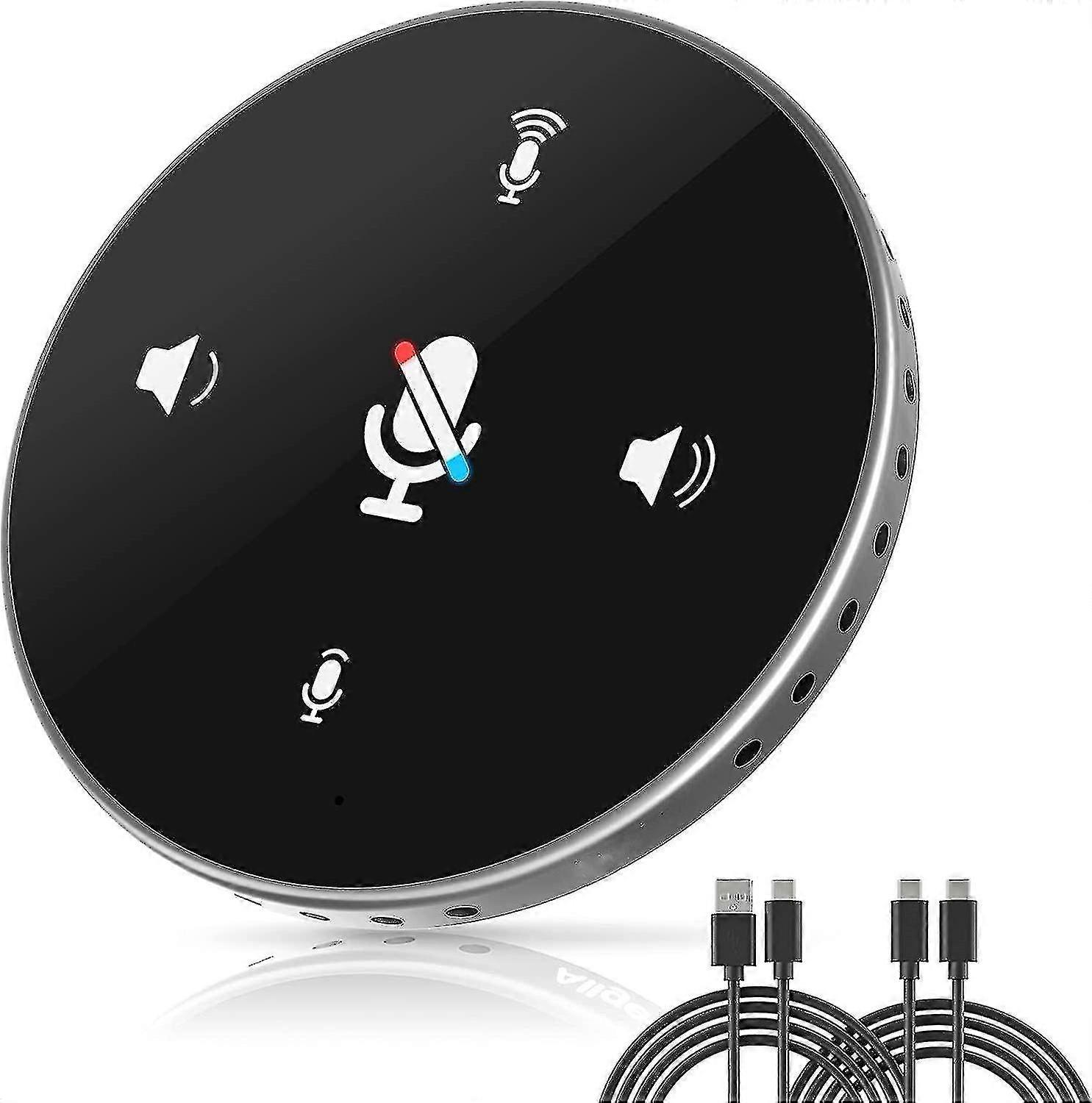 Speaker With 360 Omnidirectional Led Display-MXBC
