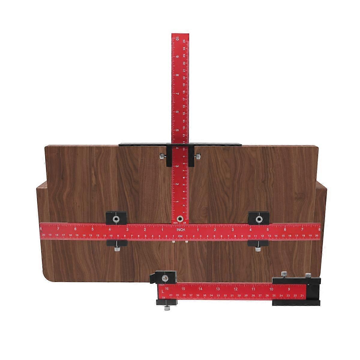Cabinet Hardware Jig for Handles, Adjustable Template with Convenient and Precise Installation for Door and Drawer Knobs