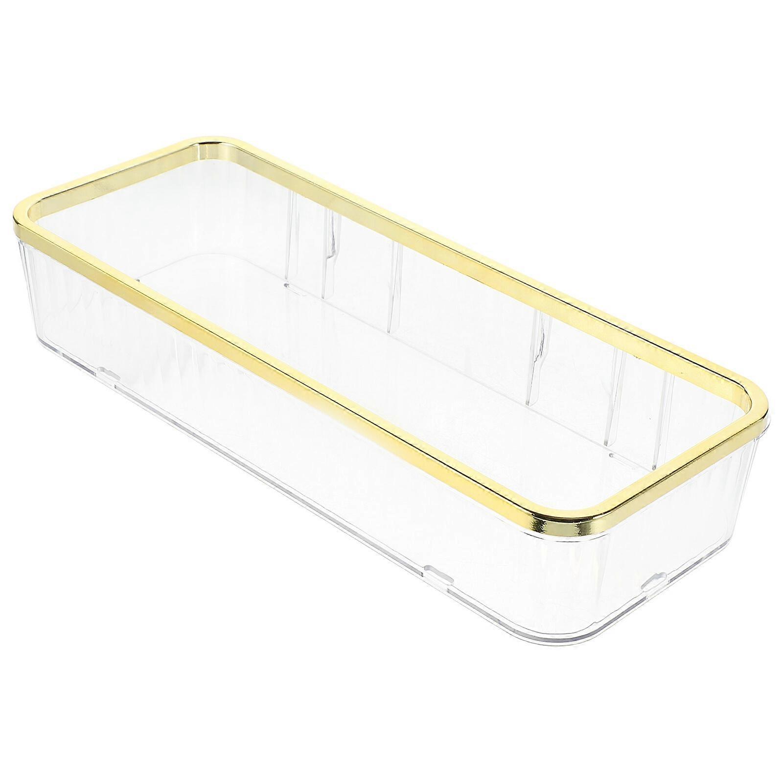 Bathroom Shelf Shower Wall Organizer Punch Free Storage Shelf Clear Display Shelf
