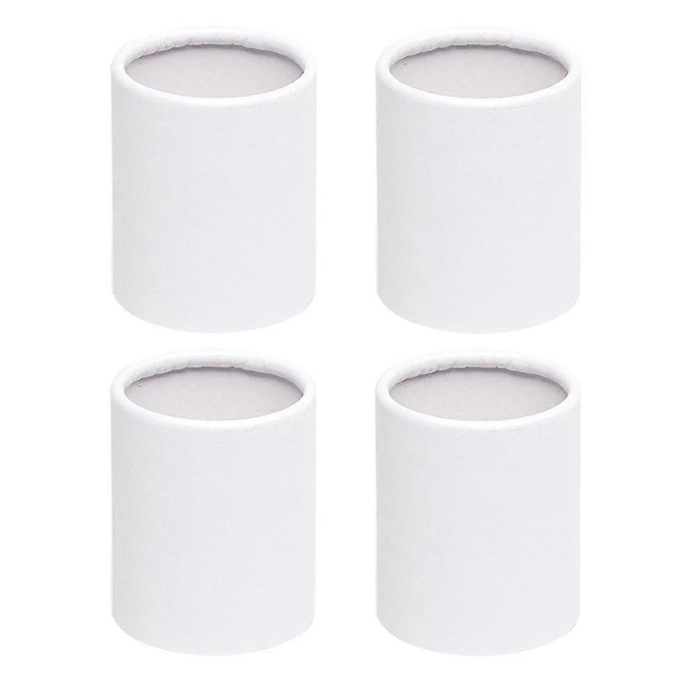 4pcs Round Bouquet Paper Boxes Small Flower Bucket Paperboard Flower Bucket