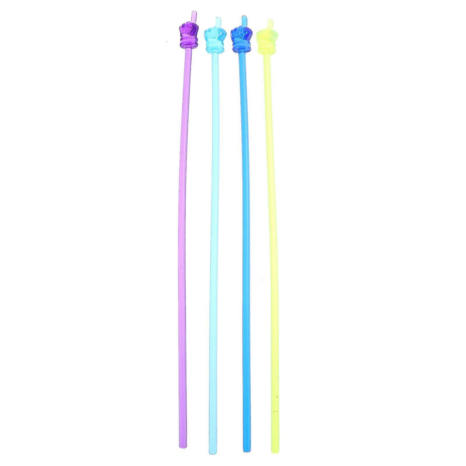 4 Stück Kidcraft Spielset Hand Pointer Stick Leuchtstäbe Glow The Dark Sticks Light Party Favors Finger Pointer Stick
