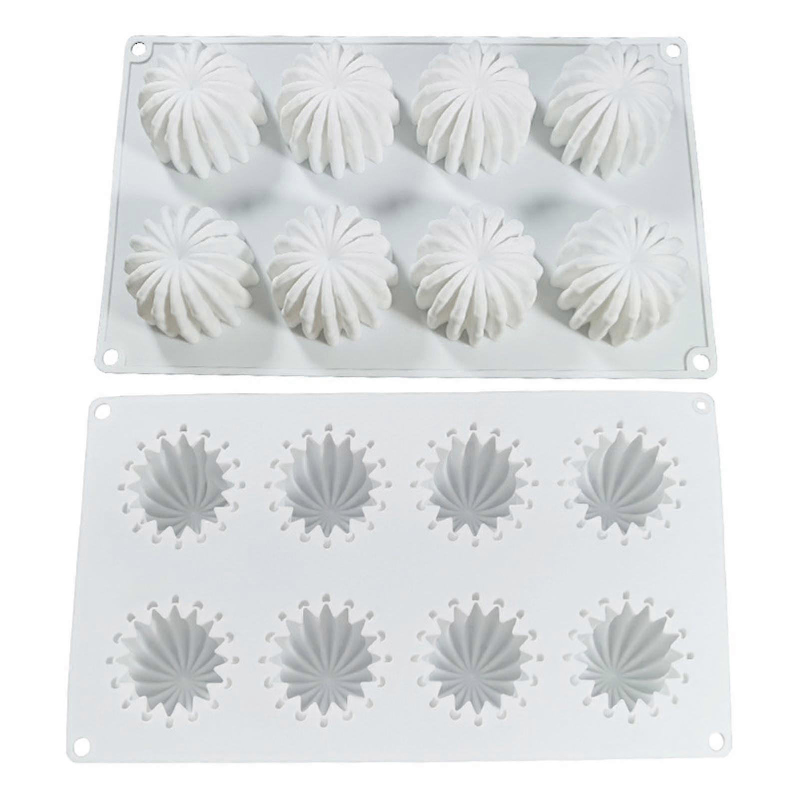 Mousse Cake Silicone Stencil Reusable Cactus Ball Shape Mould For Diy Baking High Quality