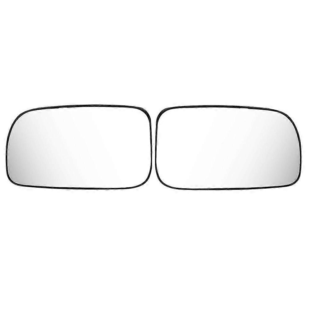 Left+right Door Wing Side Mirror Glass Heated With Backing Plate For Corolla (2004-07 Asian Version