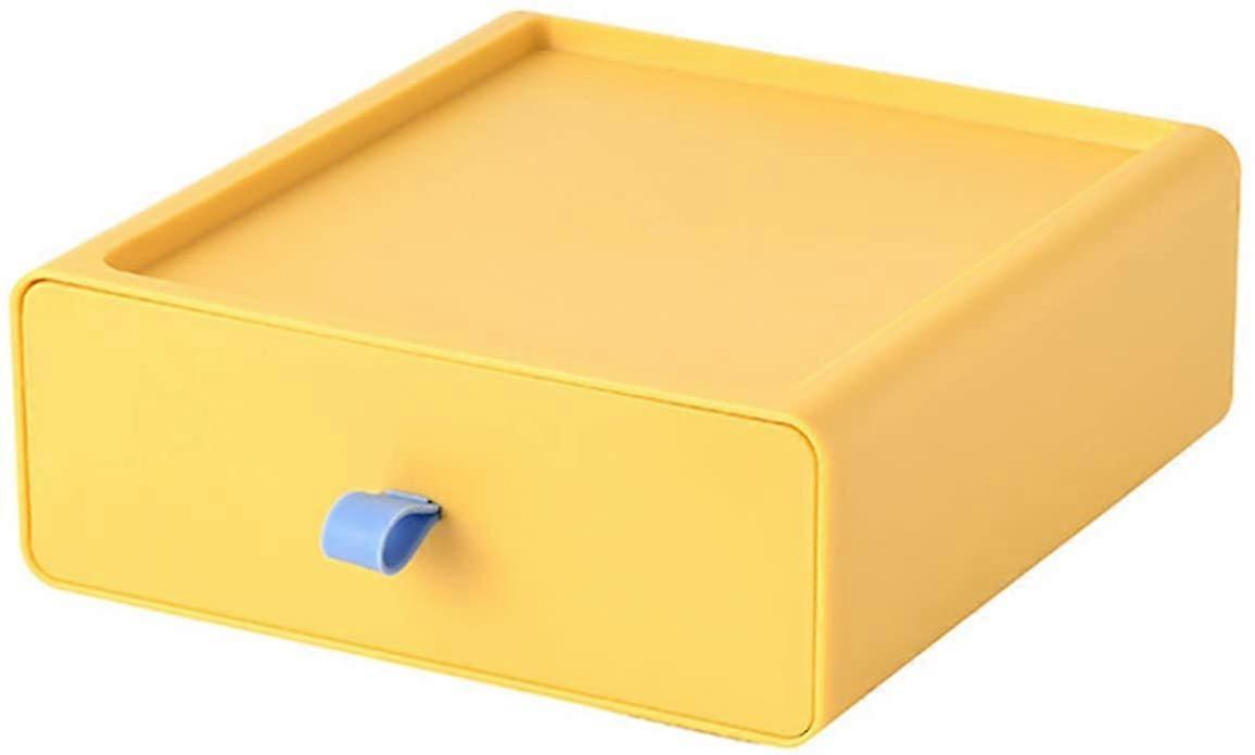 Desktop Storage Box Organizer skuff, Stackable stor kapasitet Sundry Container, smykker Case Kosmetisk