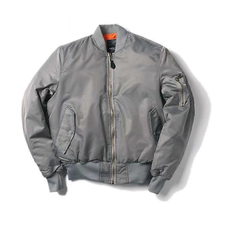 Erkekler MA1 Ceket Kış Açık Kalın Kalite Naylon Amerikan Askeri Üniforma Aviator Unisex Ceket Erkek Bombardıman Uçuş Ceket