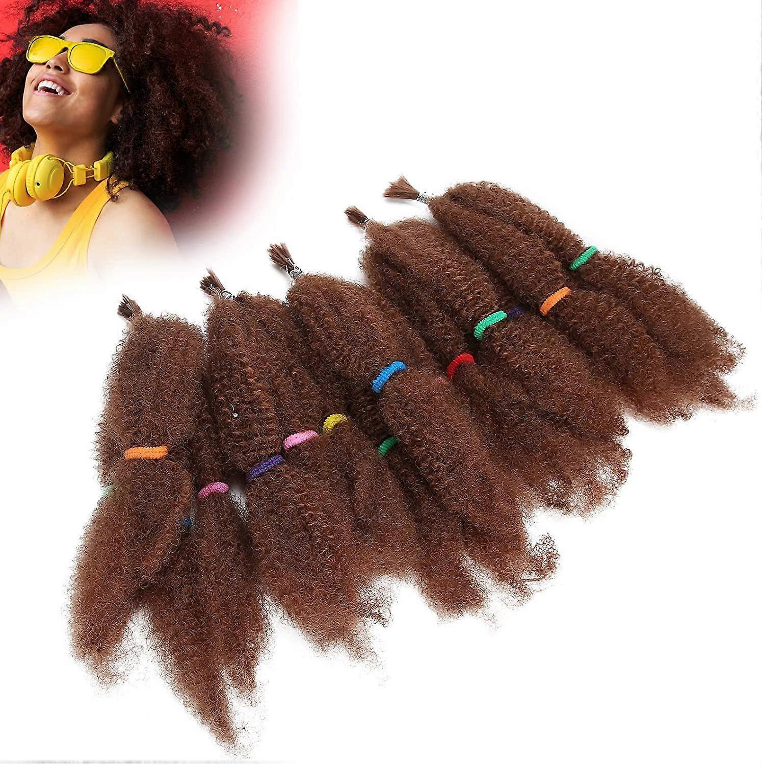 Moda Kıvırcık Tığ İşi Saç Demetleri Kıvırcık Örgüler Tığ İşi Örgüler Saç Uzatma WiColor 30