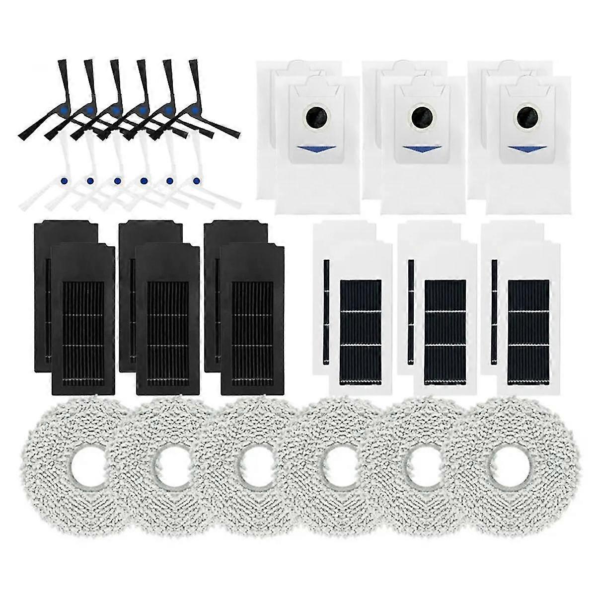 For Deebot X2 / X2 Omni / X2 Pro Robot Vacuum Cleaner Side Brush Hepa Filter Dust Bag Mop Cloths Ac