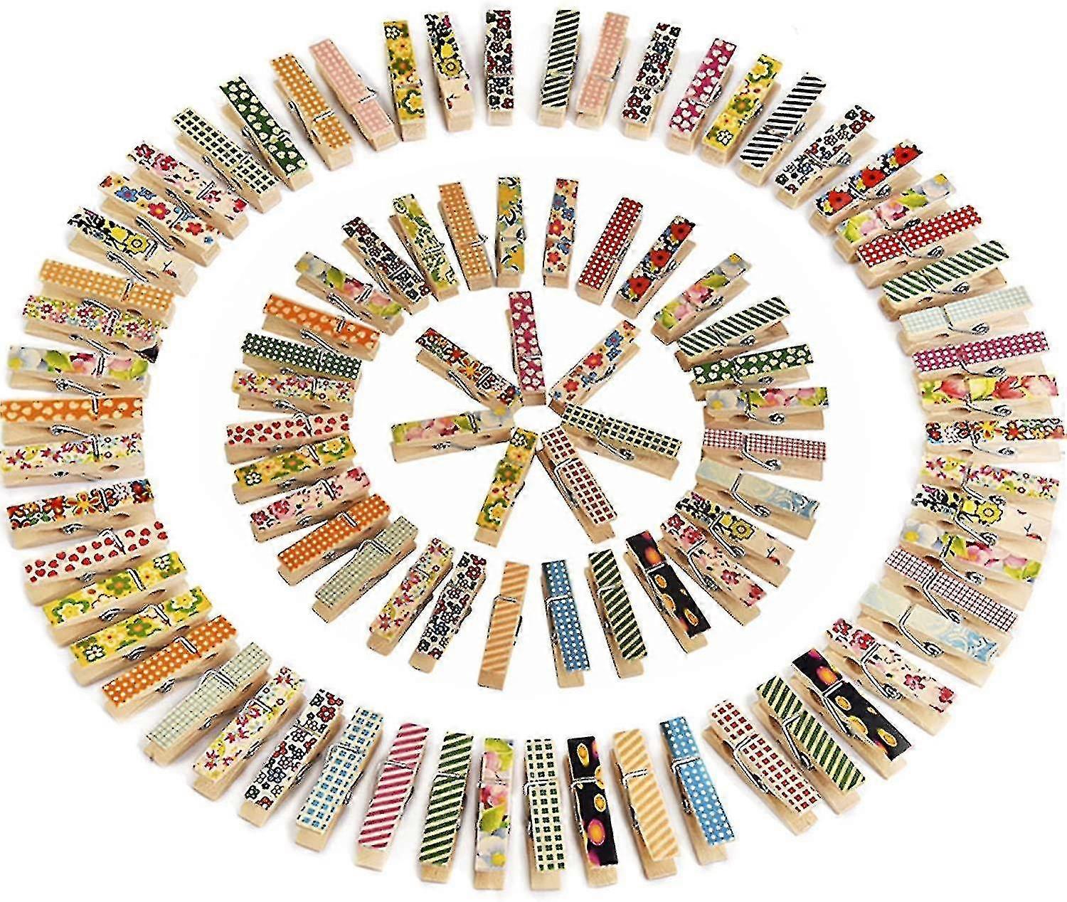 Mini Craft Clips Photo Peg, 100 pezzi