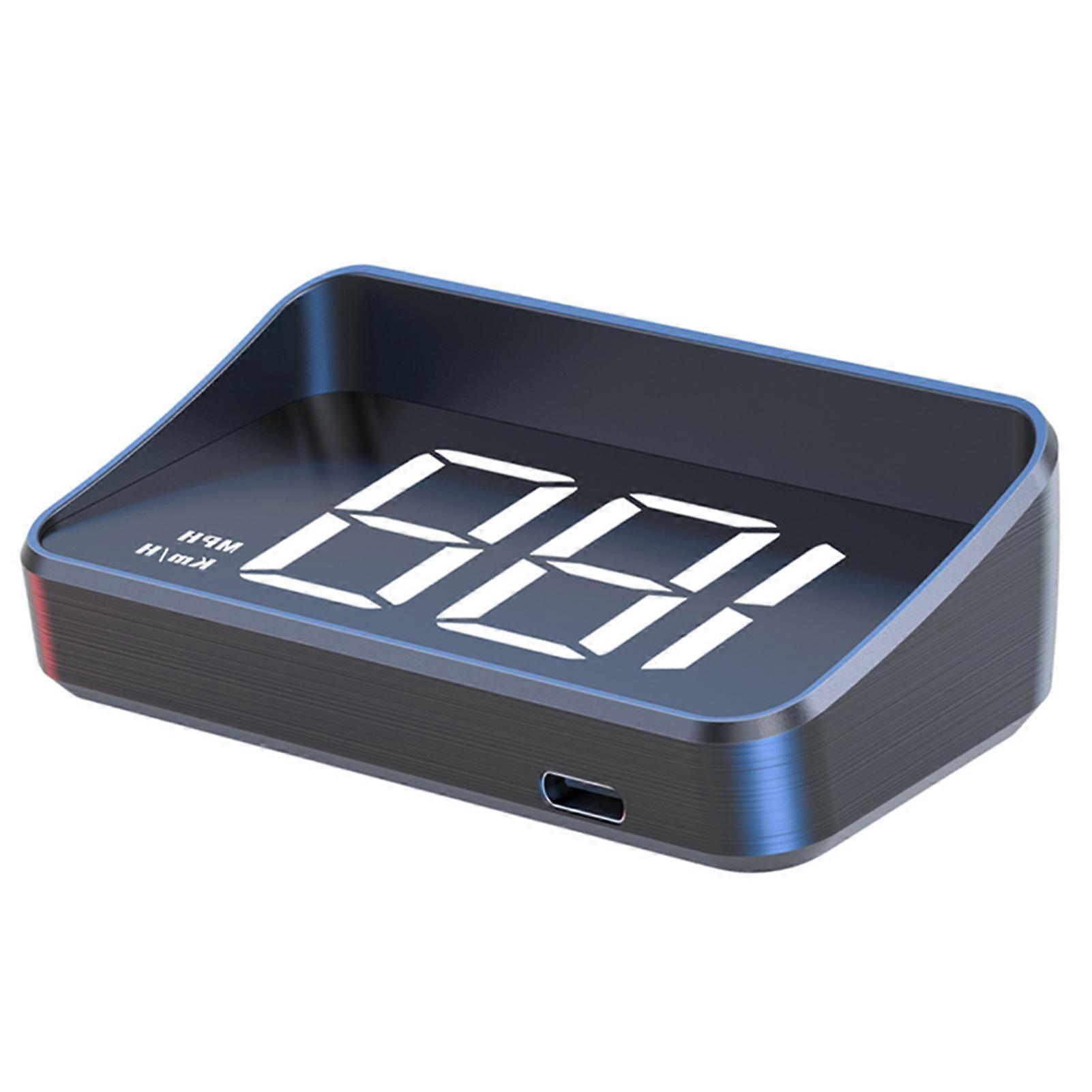 USB Powered Car Head-up Display Plug Play Dashboard Speedometer Universal Car Electrical Appliances
