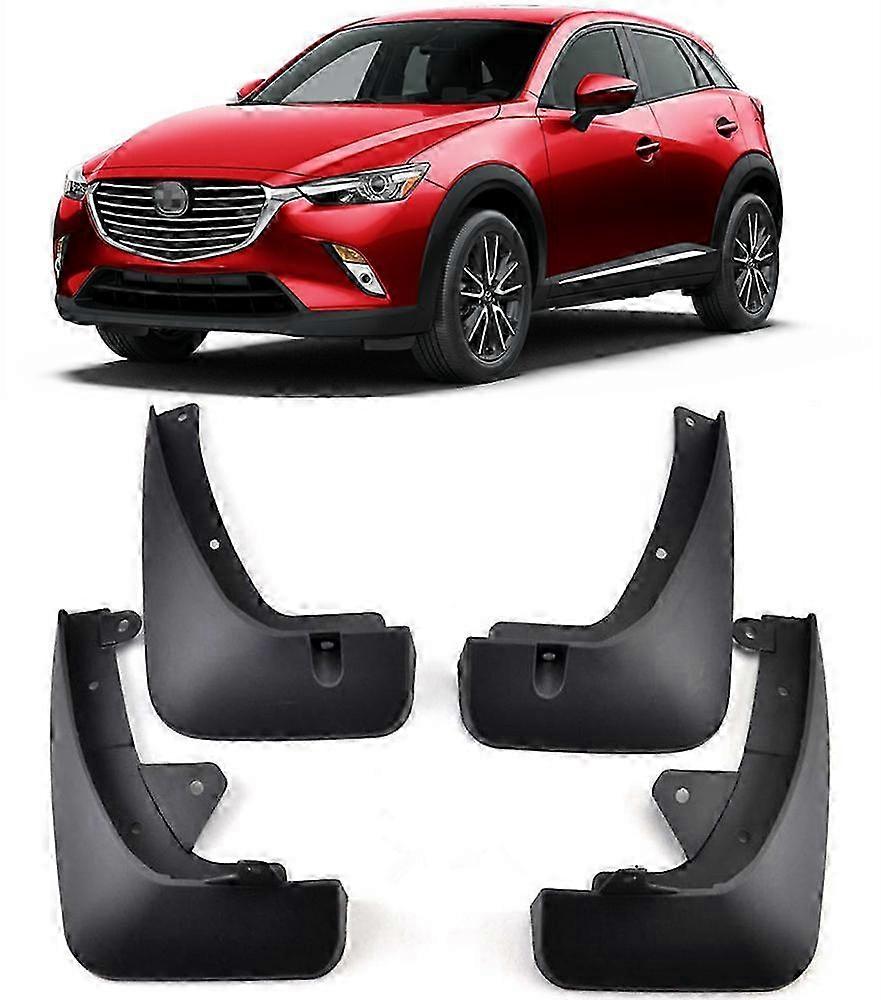 Full Set Splash Guards for Mazda CX3 2016-2024