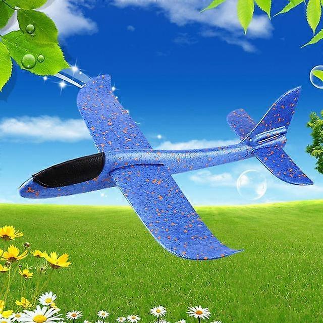 Hand Throw Free Fly Planes Foam Aircraft Model EPP Hand Throw Airplane Outdoor Game Aircraft Model Toys for Boys Gift