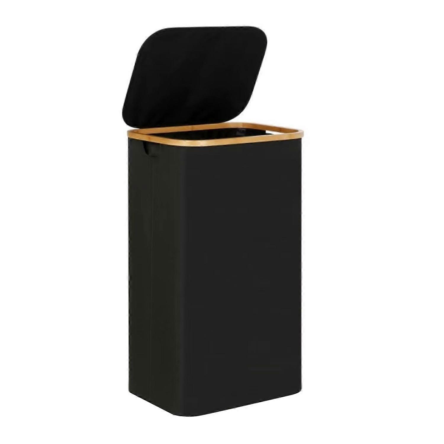 Laundry Hamper with Inner Pocket Large Capacity Moisture-Resistant Foldable Design Dirty Clothes