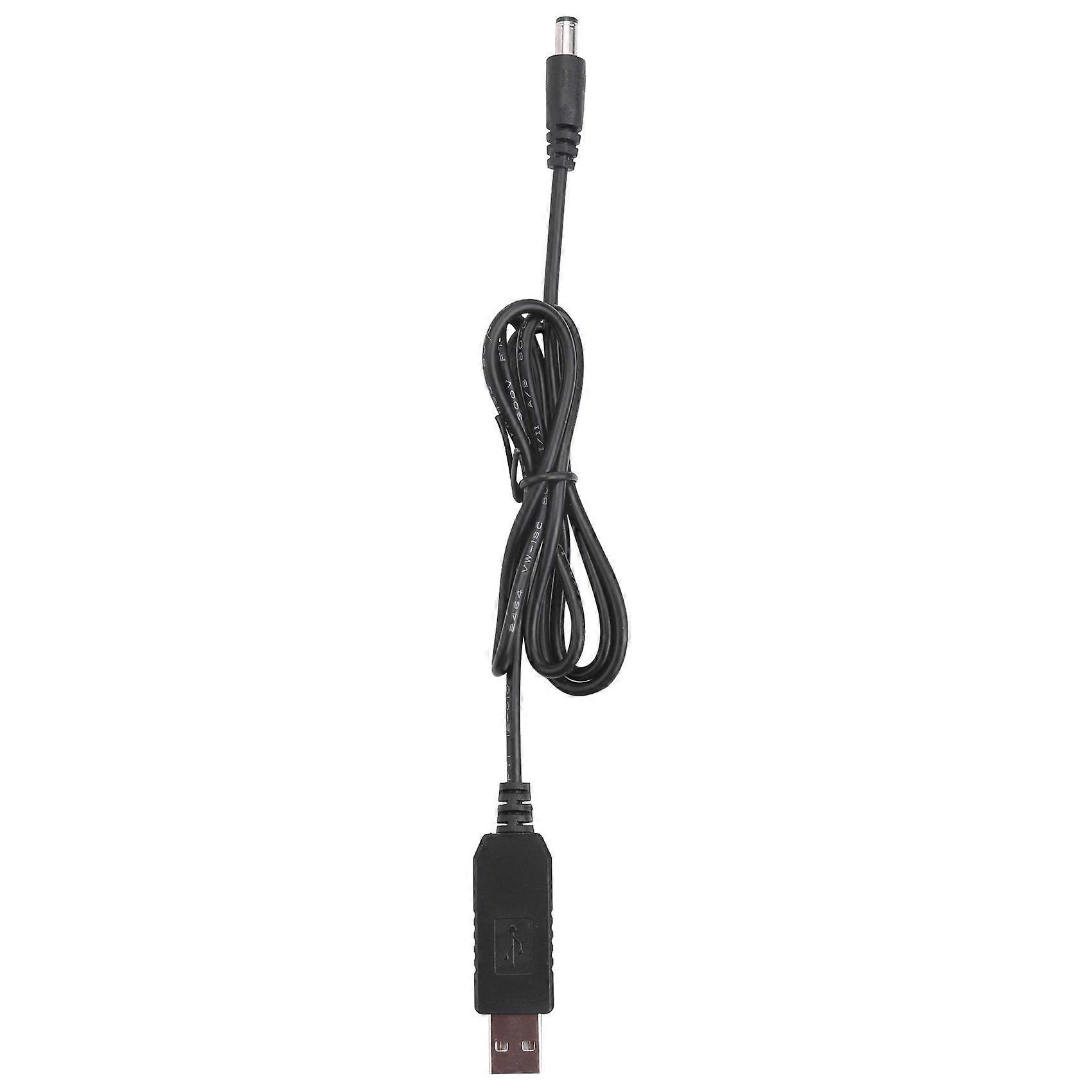 USB DC 5V To DC 12V 2.1mm X 5.5mm Module Converter DC Barrel Male Connector Jack Power Cable Plug,U