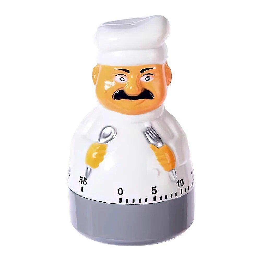 1Pc Plastic Kitchen Timer Multiple Shapes Mechanical Stopwatch Funny Novelty Countdown Reminder for Home