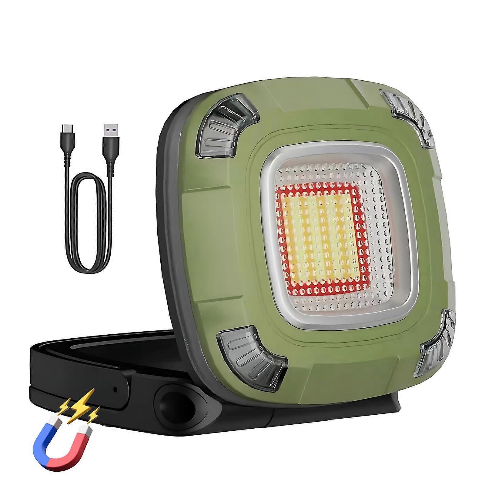 STONEBROOK 2000LM Magnetic Work Light Rechargeable, led Work Light, 10000mAh, 9 Modes