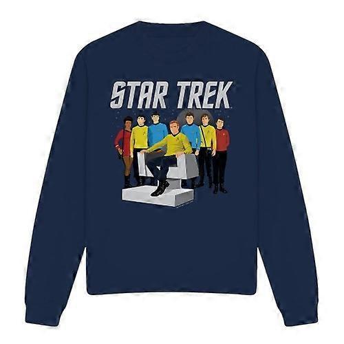 Star Trek Unisex Adult Vector Crew Sweatshirt