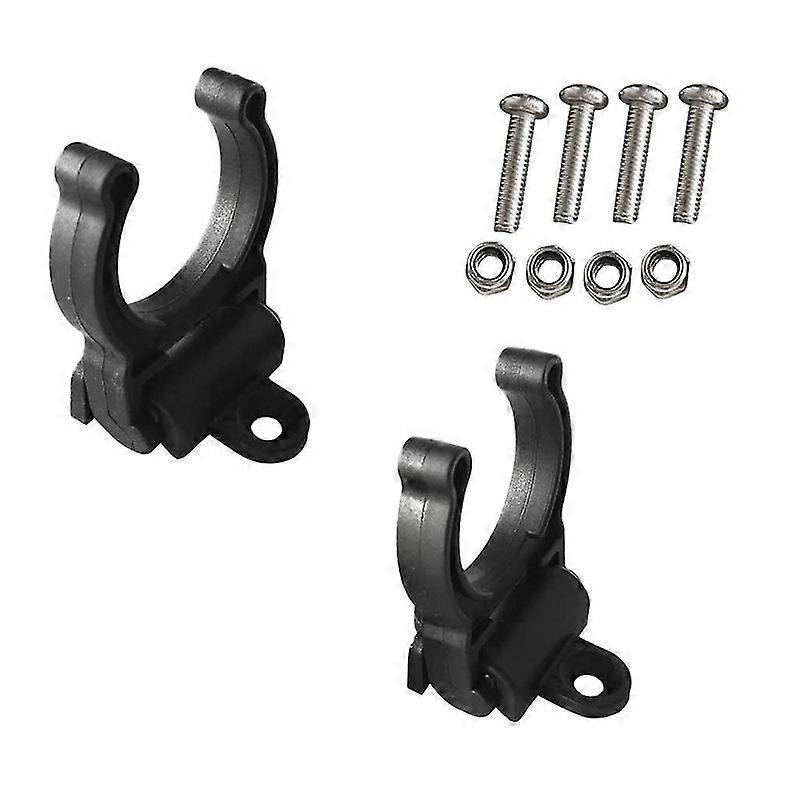 2 Nylon Kayak Paddle Clips - Vertical Mounted Holder