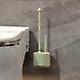 Toilet Brush Set - Long Handle Wall Mounted Design for No Dead Corner Cleaning, Durable Material, Easy to Use