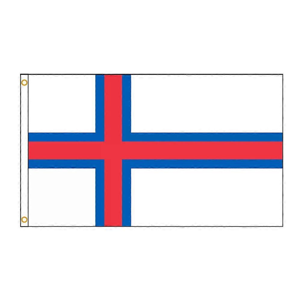 90x150cm Færøyenes flagg til dekorasjon