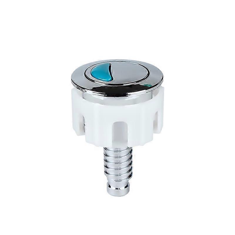 Toilet Push Button Dual Flush Water Saving Round Dual Push Switch For Cistern Tank Water Saving Rod Bathroom