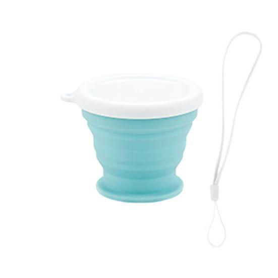 Silicone Collapsible Travel Cup Set 550/350/200/100/950ML Folding Camping Cup Bowl Expandable Drinking Cup
