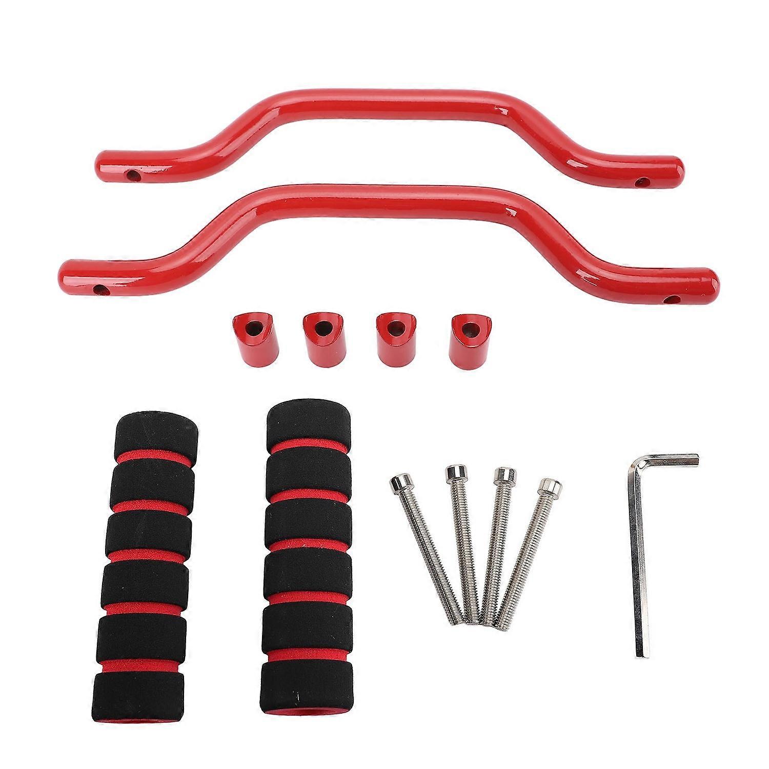 2 Sets Front Grab Handles Aluminum Alloy Enhance Control Metal Grip Handles Replacement for Bronco 2