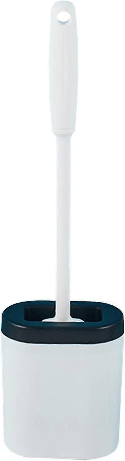 Deep Cleaning Toilet Bowl Brush, Non-Slip Handle for Enhanced Grip, Odor-Free Design with Drainage Hole for Quick Drying, Holder Set for Compact