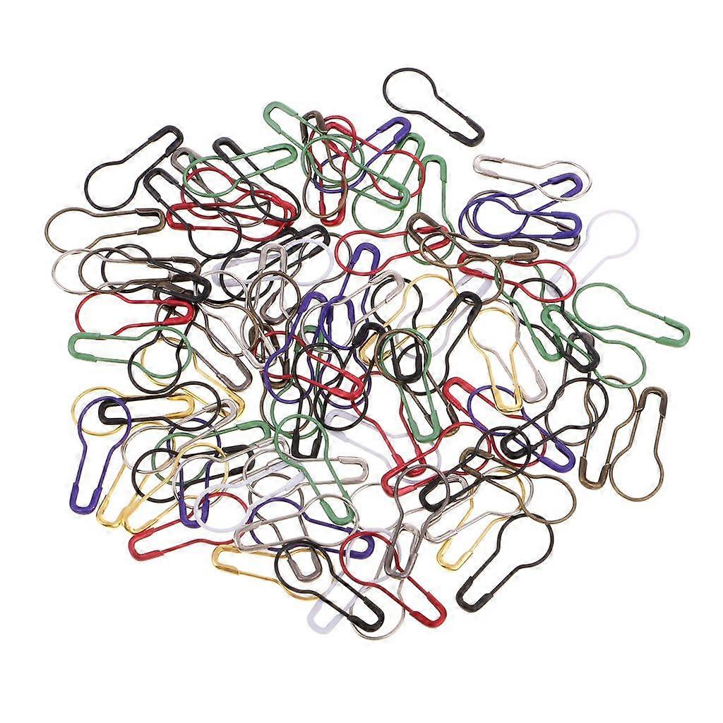 100x Calebasse Épingle de Sûreté Tag Attache Artisanat DIY Gourde Poire Forme Épingles À Sûreté