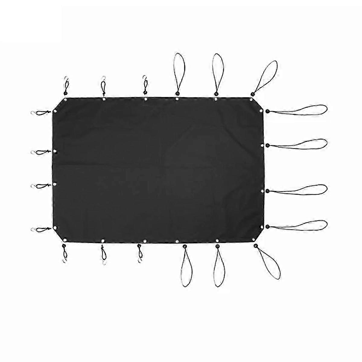 Sunshade Mesh Shade Top Cover Provides Roof UV Sun Protection for 2 Door 2021 2022 2023 Accessories
