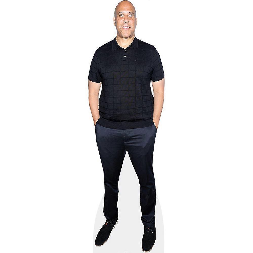 Cory Booker (Casual) Cardboard Cutout (lifesize OR mini size). Standee. Stand Up.