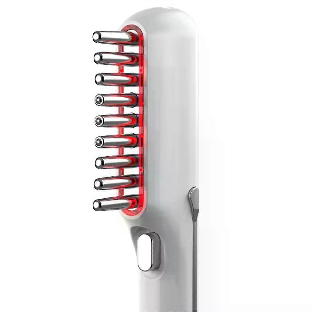 Portatile ricaricabile elettrico cuoio capelluto massaggio spazzola capelli crescita capelli cuoio capelluto applicatore