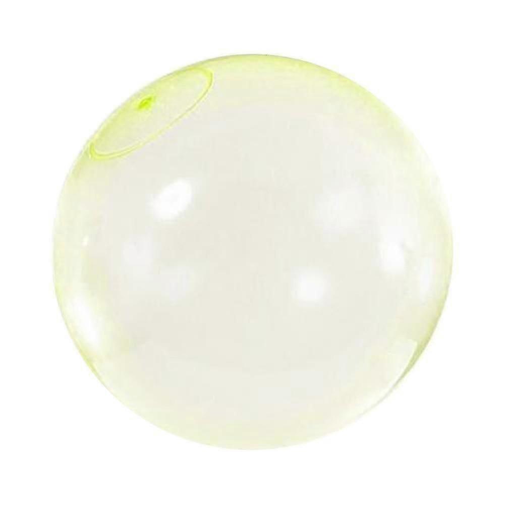 Yellow Magic Bubble Ball Filled Balloon Squeezable Inflatable