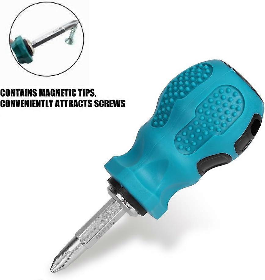Mini Dual-Purpose Screwdriver 9907, Walfront 6x38 Reversible Screwdriver Precision Screwdriver Adjustable Repair Tool for Home Appliances