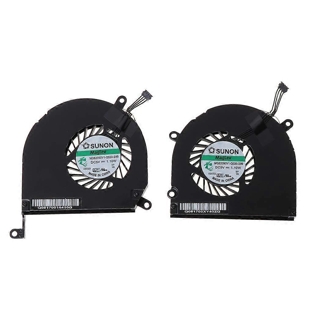 1Pair A1286 Fan for 15' A1286 Left and Right C Side Cooling Fan 2009 2010 2011 Heatsink Metal