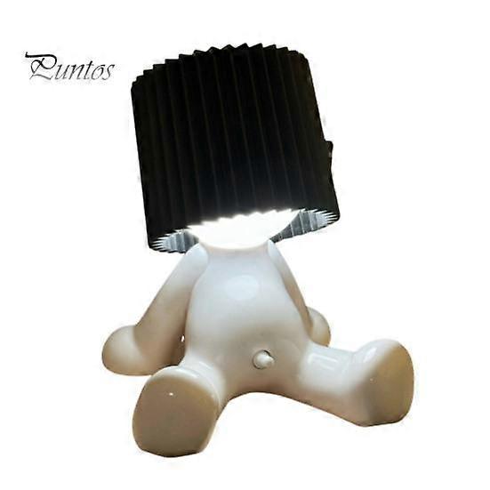 LED Night Light Soft Glow Creative Shape Widely Application Funny Plug-in Table Lamp Boy-shaped Bedside Light Decoration